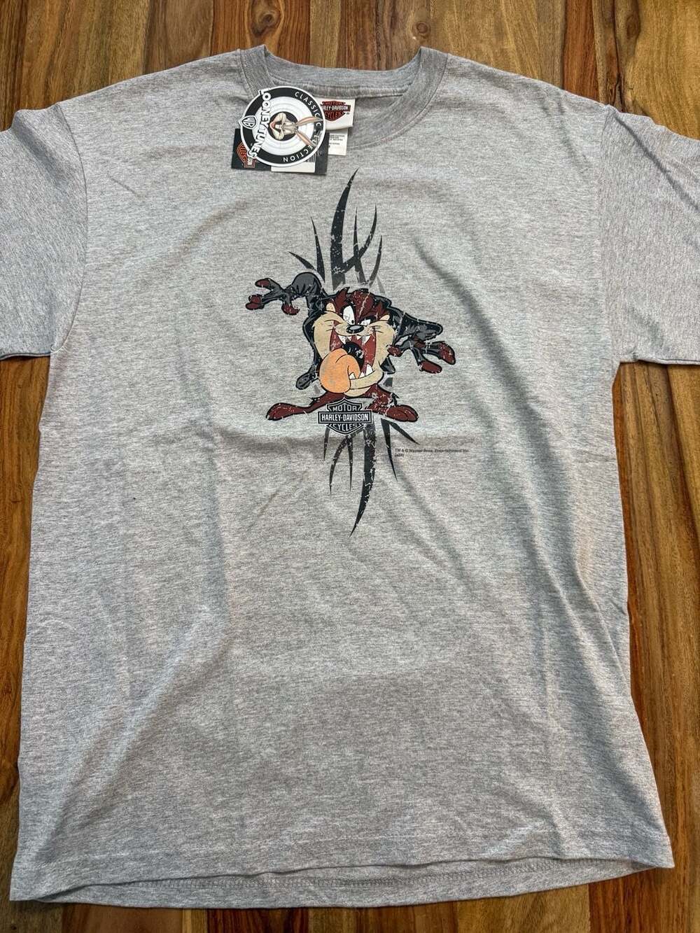 Vintage Harley-Davidson Looney Tunes Tasmanian Devil T-Shirt